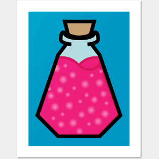 DIY Pink Potions/Poisons for Tabletop Board Games (Style 4) Posters and Art